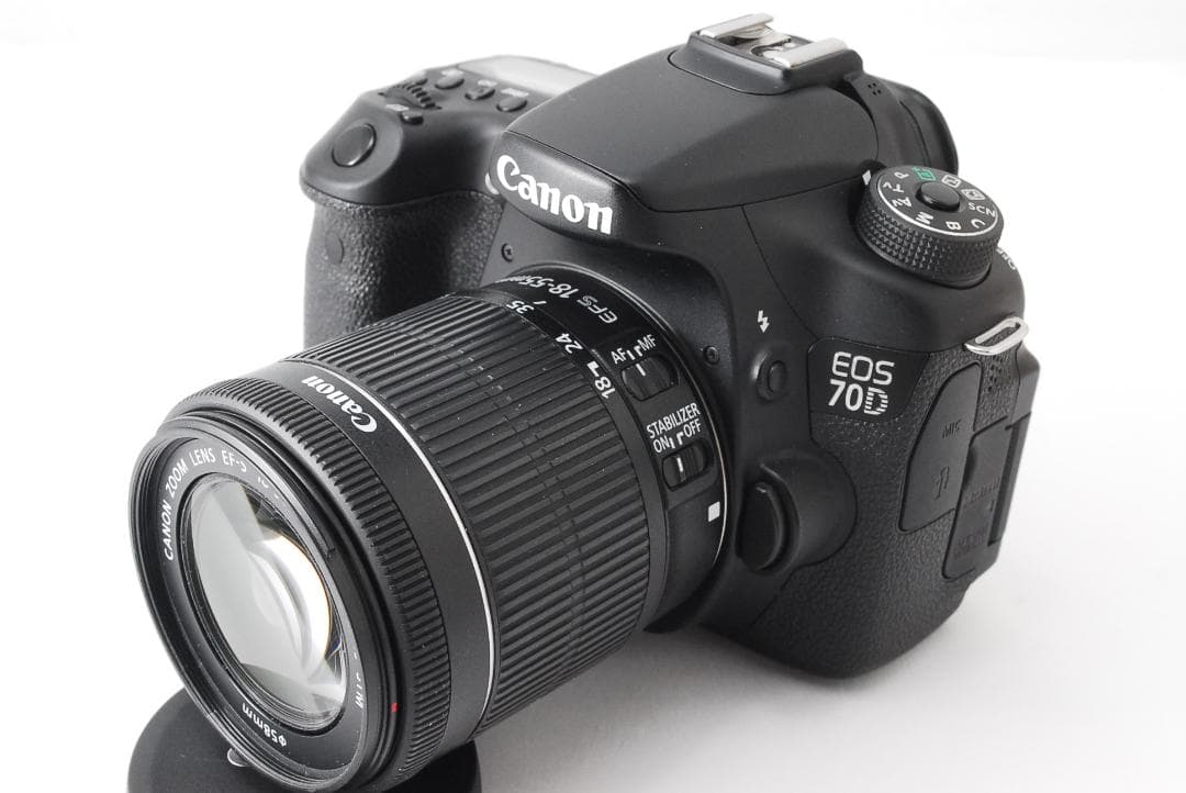 美品 キャノン EOS 70D Wi-Fi スマホ転送OK 一眼レフ 手ぶれ補正