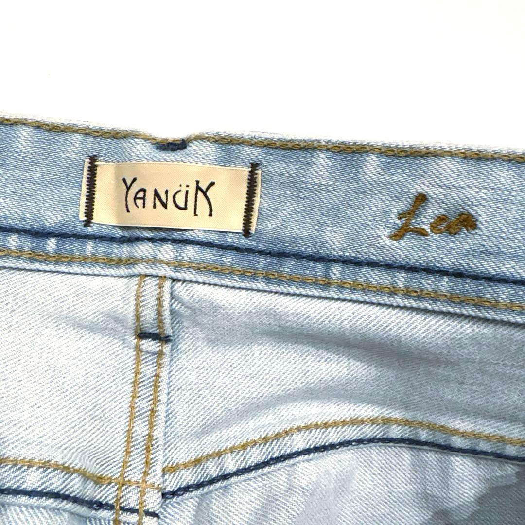 【美品】YANUK ヤヌーク LEA レア ワイドデニム ハイウエスト 25