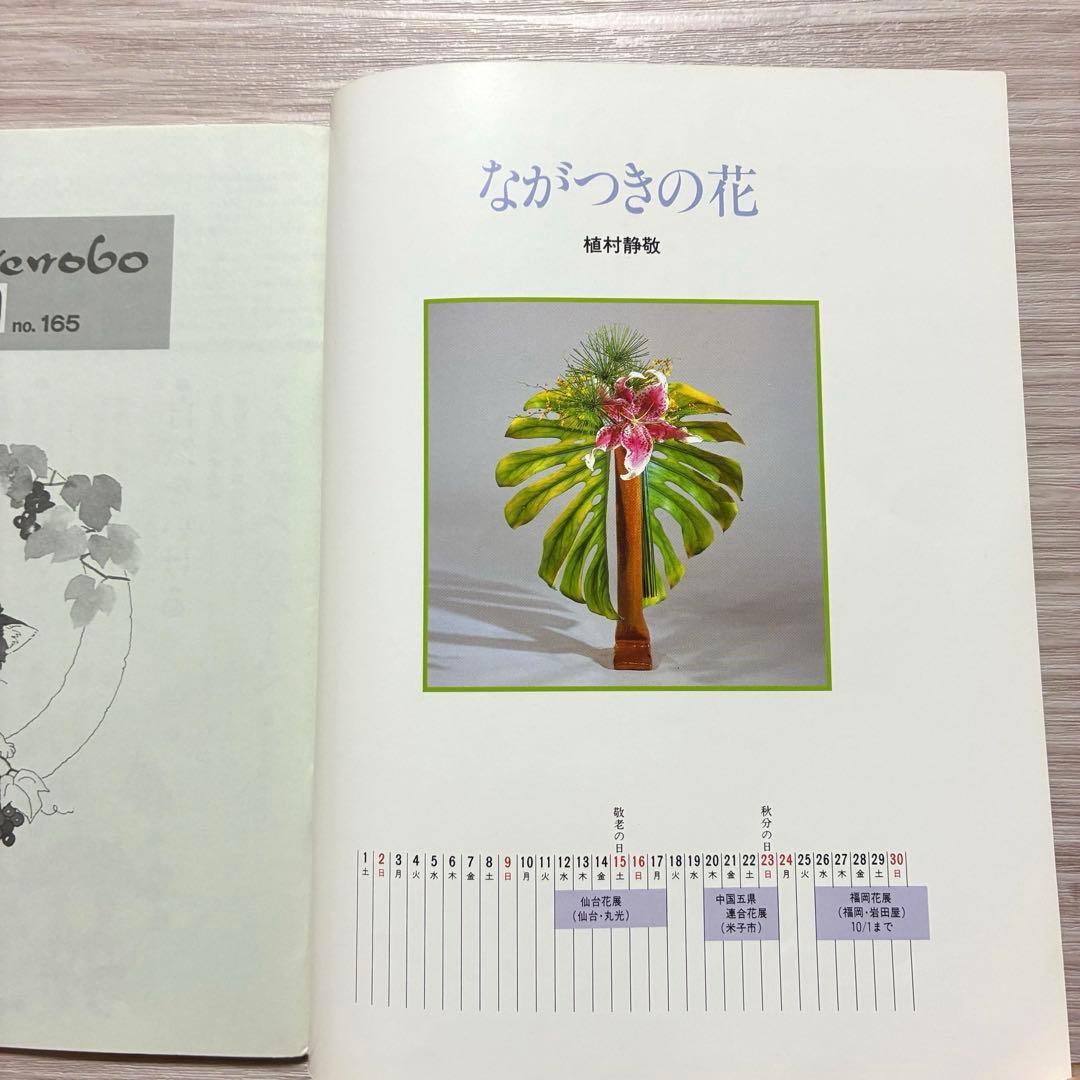 ざ・いけのぼう 1984年09月号 no.165 昭和59年 池坊 雑誌 希少