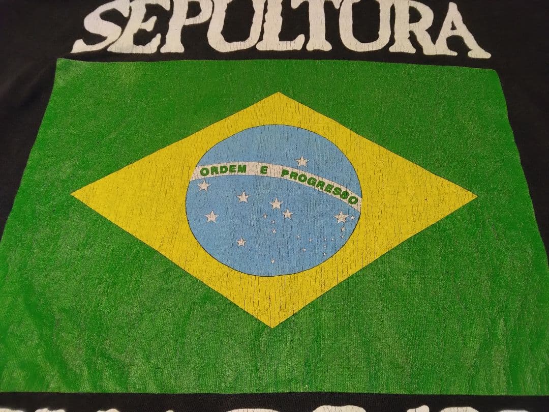 【K】Sepultura Tシャツ 94年購入 Lサイズ ブラック　90s