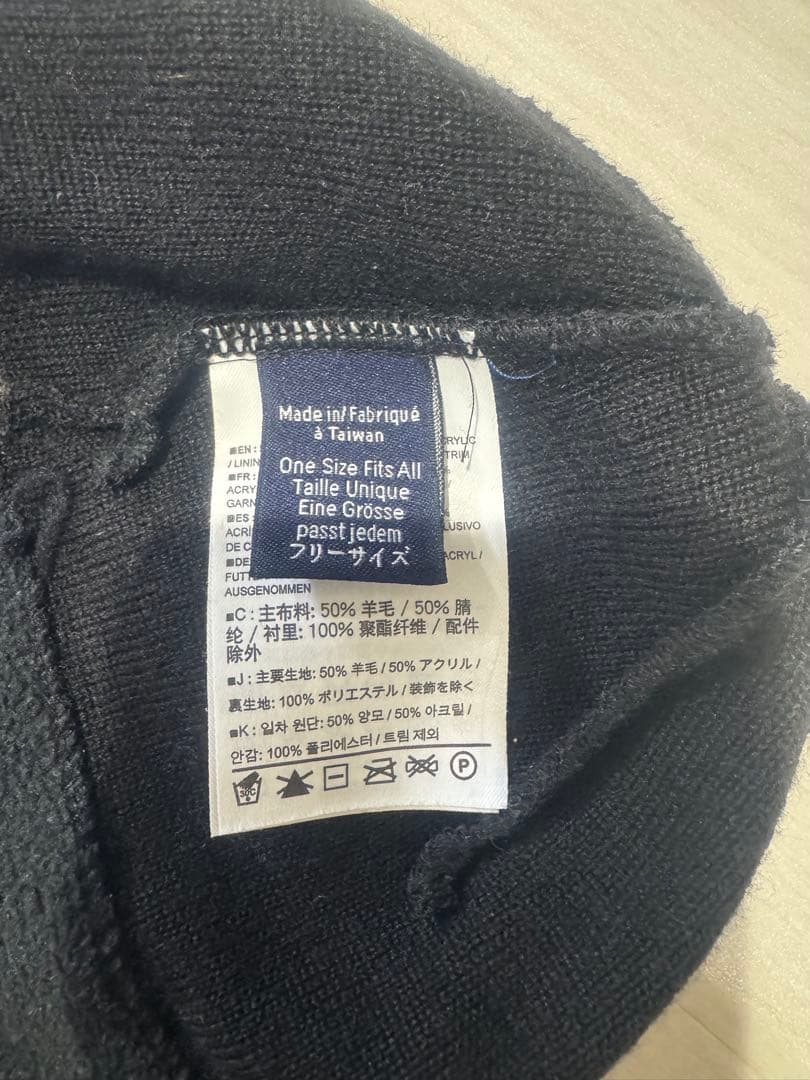 ARC'TERYX ニット帽 フリーサイズ 黒