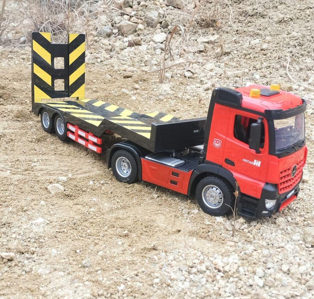【ほぼ未使用】大型1/16 トレーラーラジコン｜運べる本格仕様｜新品級｜半額以下