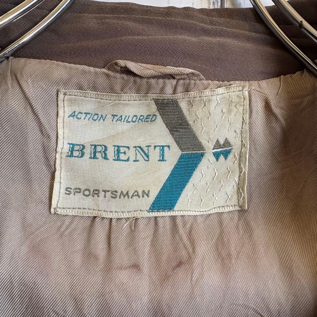 50s BRENT レーヨン ギャバジンジャケット ギャバジャン