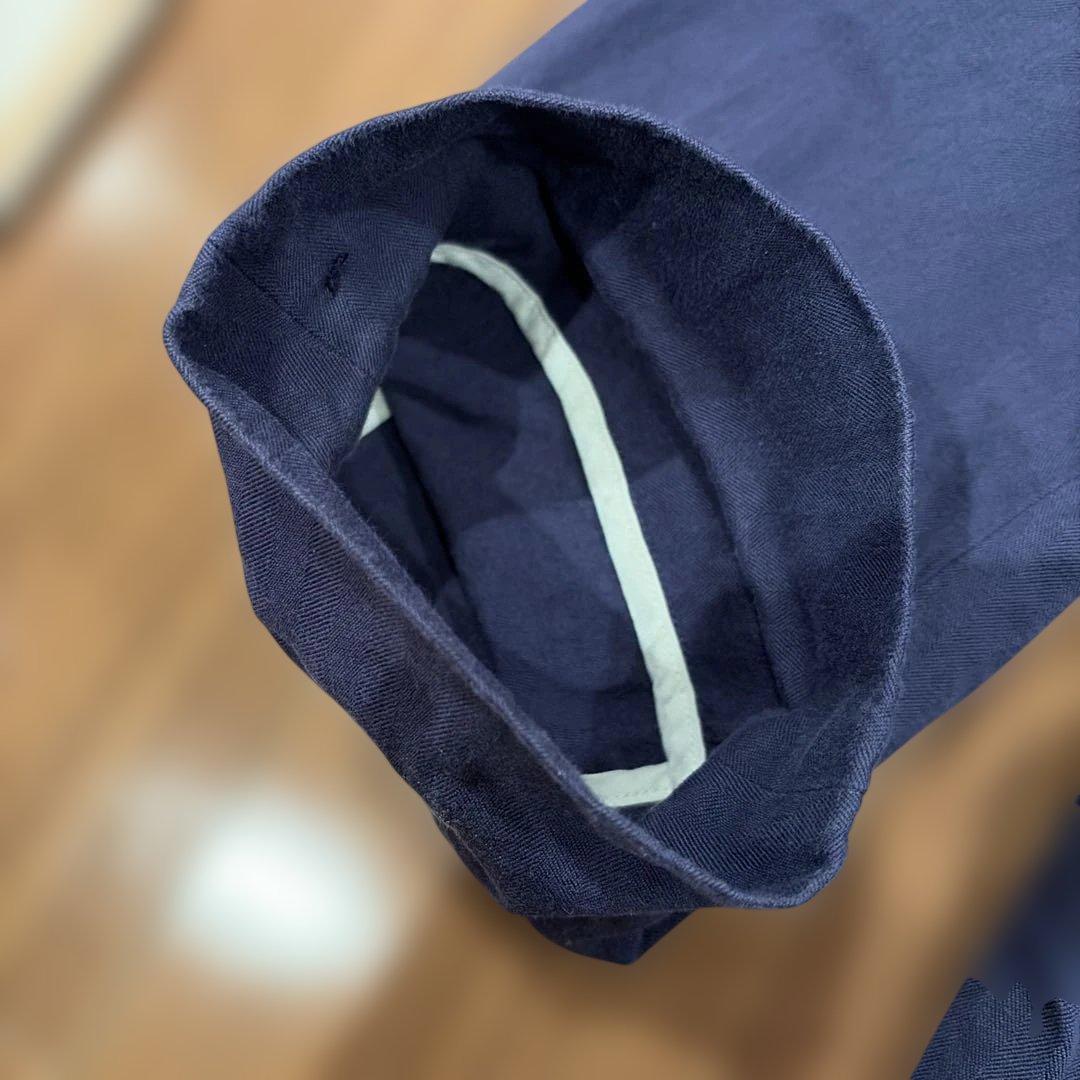 BEAMS PLUS コットンリネン ヘリンボーン 3Bワークジャケット XL