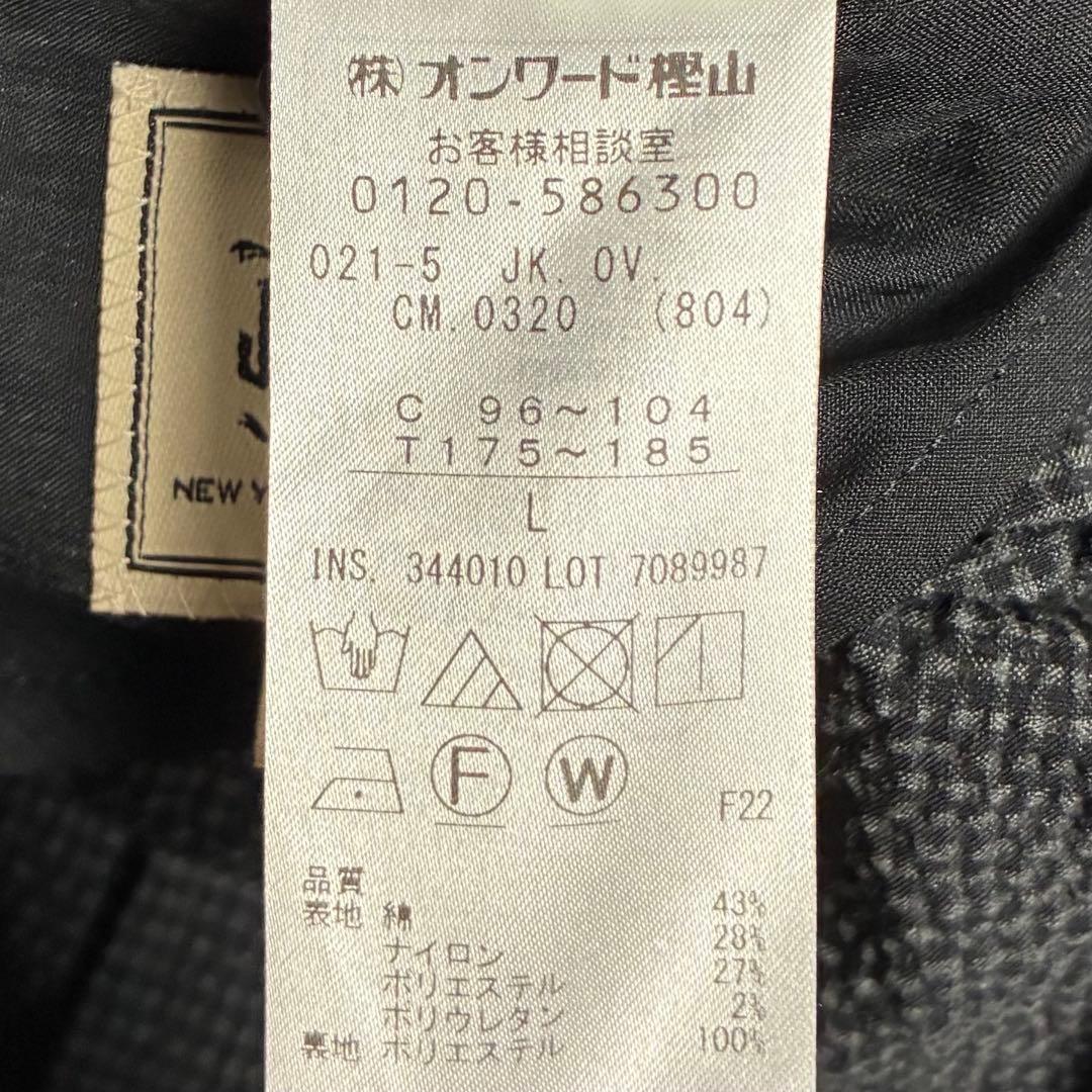 【極美品】ジェイプレス/トラベラーズストレッチシアサッカージャケット/春夏/L