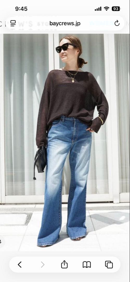 ATTICK BY JOHNBULL/FLARE DENIM36サイズ