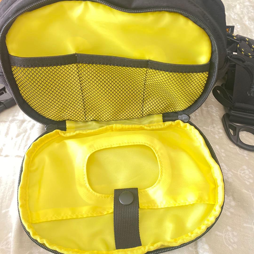 Hugoo ハグー ヒップシート 抱っこ紐 ショルダーバッグ