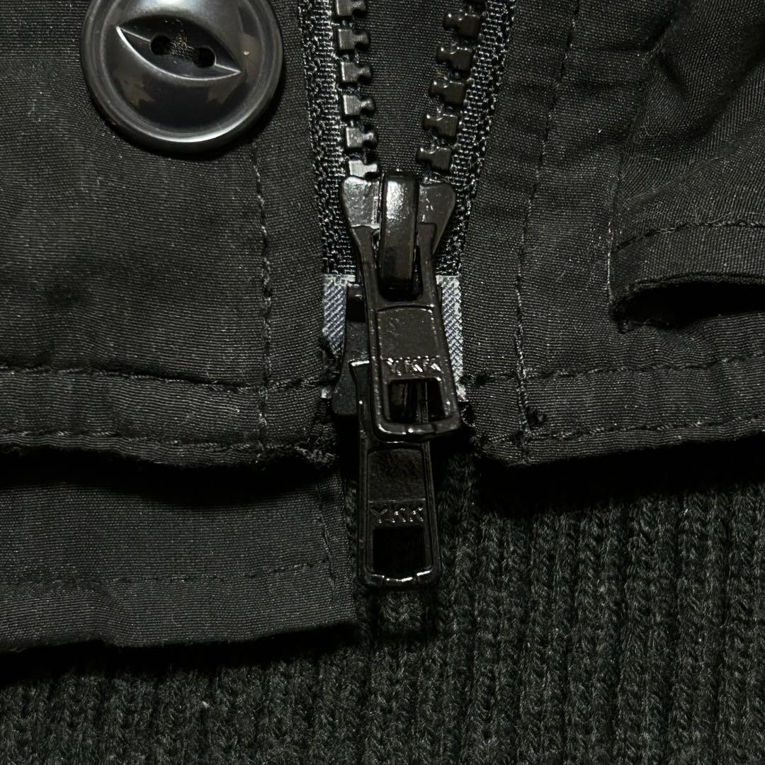 y2k ギャル SLY MILITARY モッズコート ファー フード付き 黒
