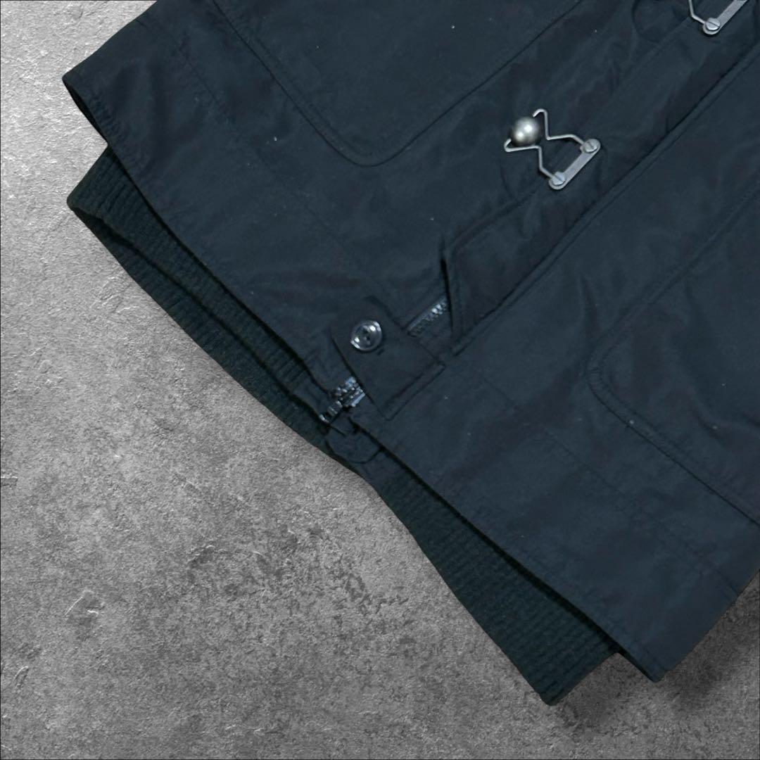 y2k ギャル SLY MILITARY モッズコート ファー フード付き 黒