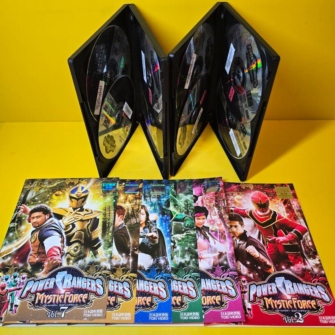 ※新品ケース交換済み　POWER RANGERS S.P.D+MYSTIC FO