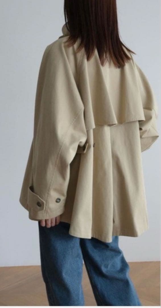 CANAL JEAN El marエルマール ハーフトレンチコート