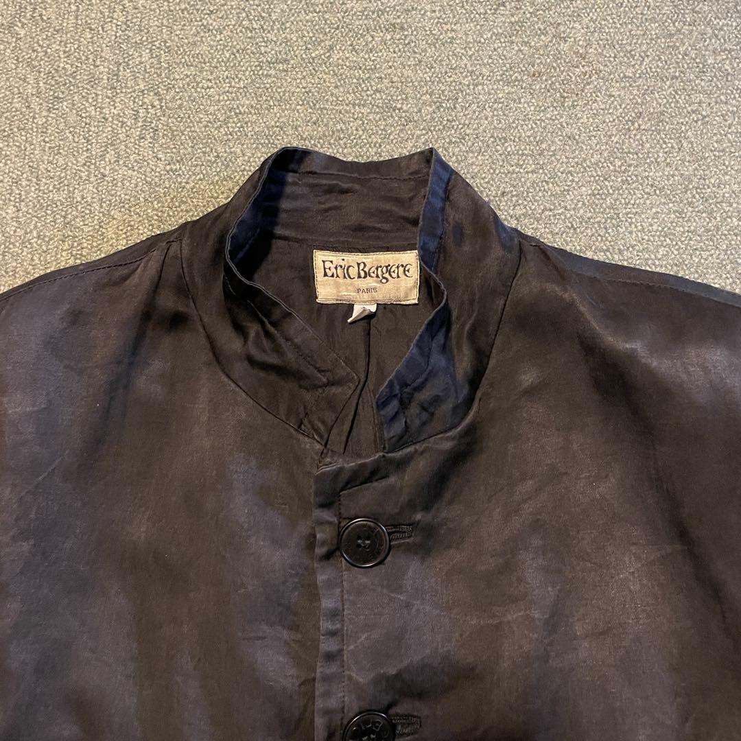Eric Bergere 90s シルクシャツジャケット
