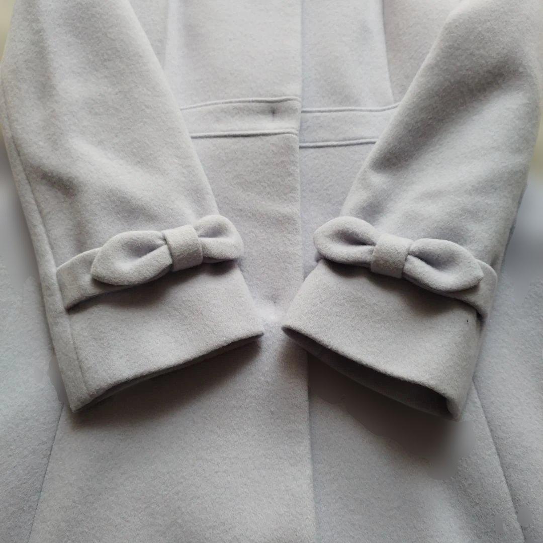 近年♡美品✨トッカ VENUS コート 2way フード着脱 ライラック 2/M