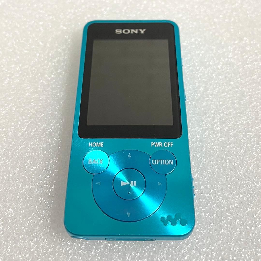 【美品　バッテリー良好】SONY ウォークマン　NW-S14 8GB 青