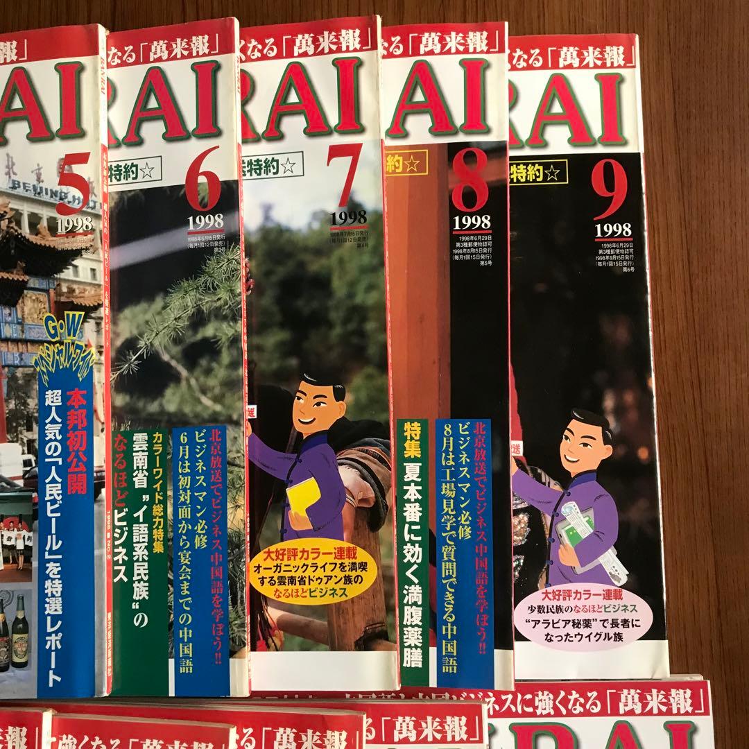 月刊BANRAI 12冊　1998.4〜1999.3 全て付録CD付き