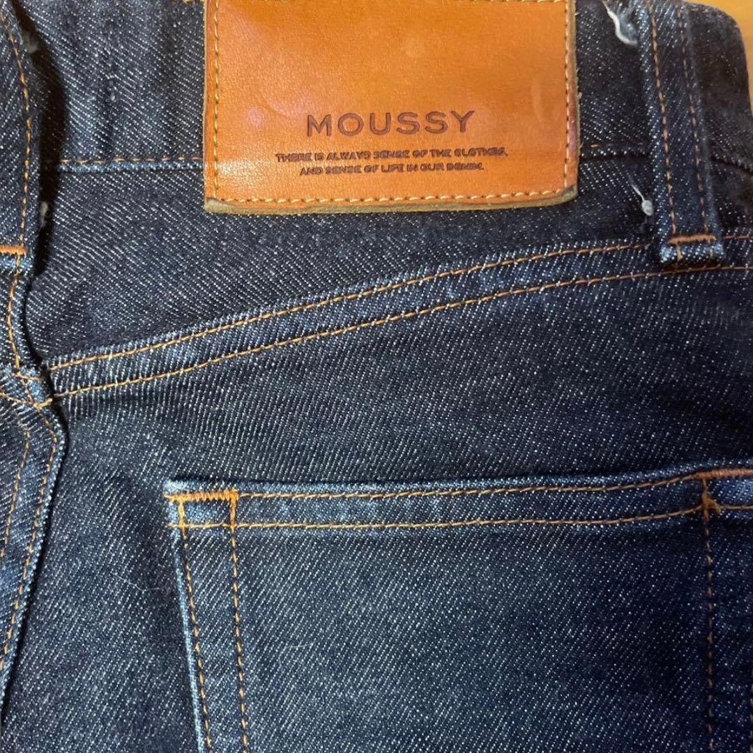 MOUSSY MVS FLARE デニム フレア 24 ワンウォッシュ