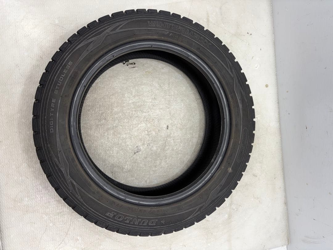 富山県☆DUNLOP WINTERMAXX 01 165/60R15 7部山