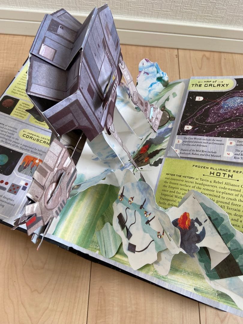 洋書 STAR WARS a pop-up guide to the GALAXY