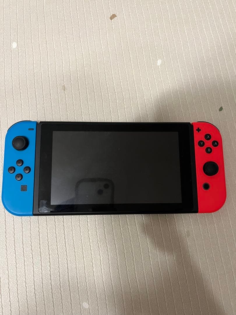 Nintendo Switch 青/赤 本体　SDカード付