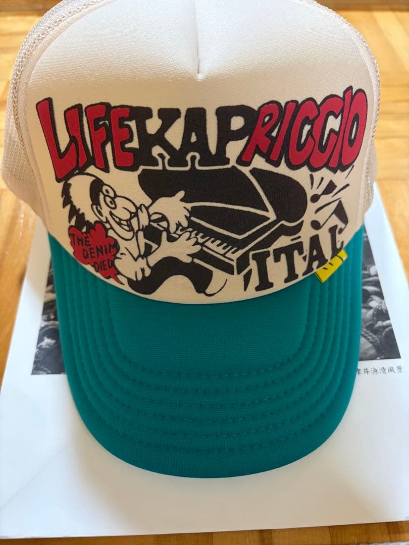 最終値下 KAPITAL LIFE KAPRICCIO トラッカーキャップ
