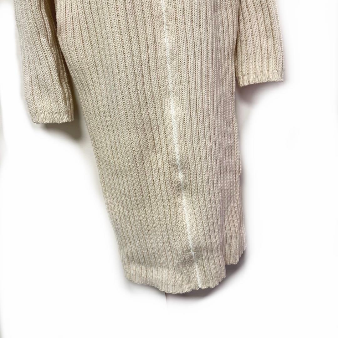 【美品】yohji yamamoto ヨウジヤマモト　ロングニット　ジャケット