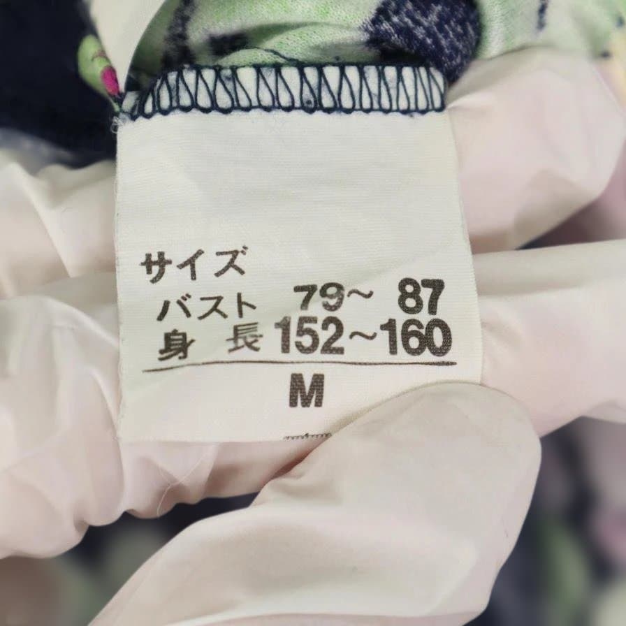 LEONARD レオナール 花柄 半袖 Tシャツ カットソー M 綿100％