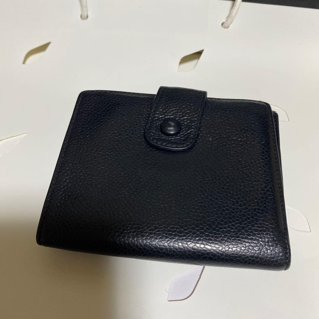 シャネル2つ折り財布