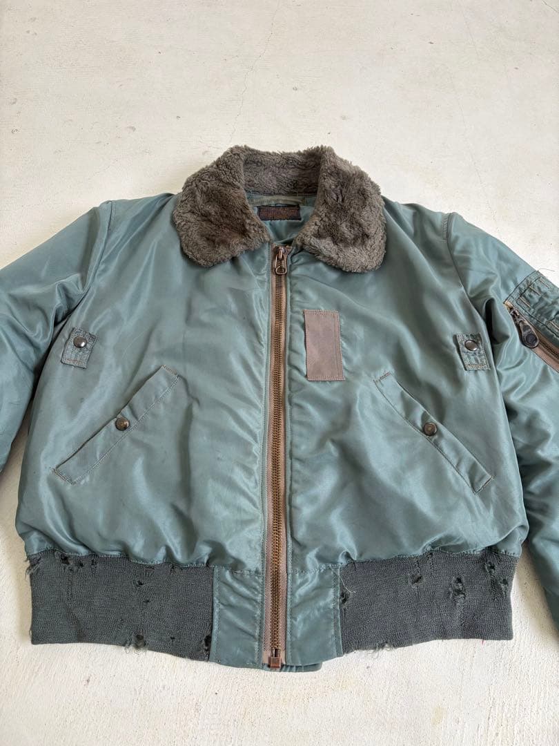 サ*ん様 50s B-15D フライトジャケットUSAF実物 38 MIL-J-