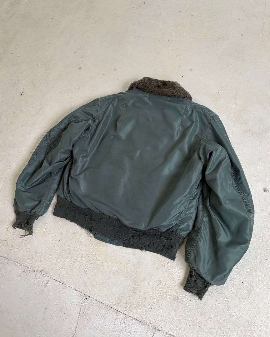 サ*ん様 50s B-15D フライトジャケットUSAF実物 38 MIL-J-