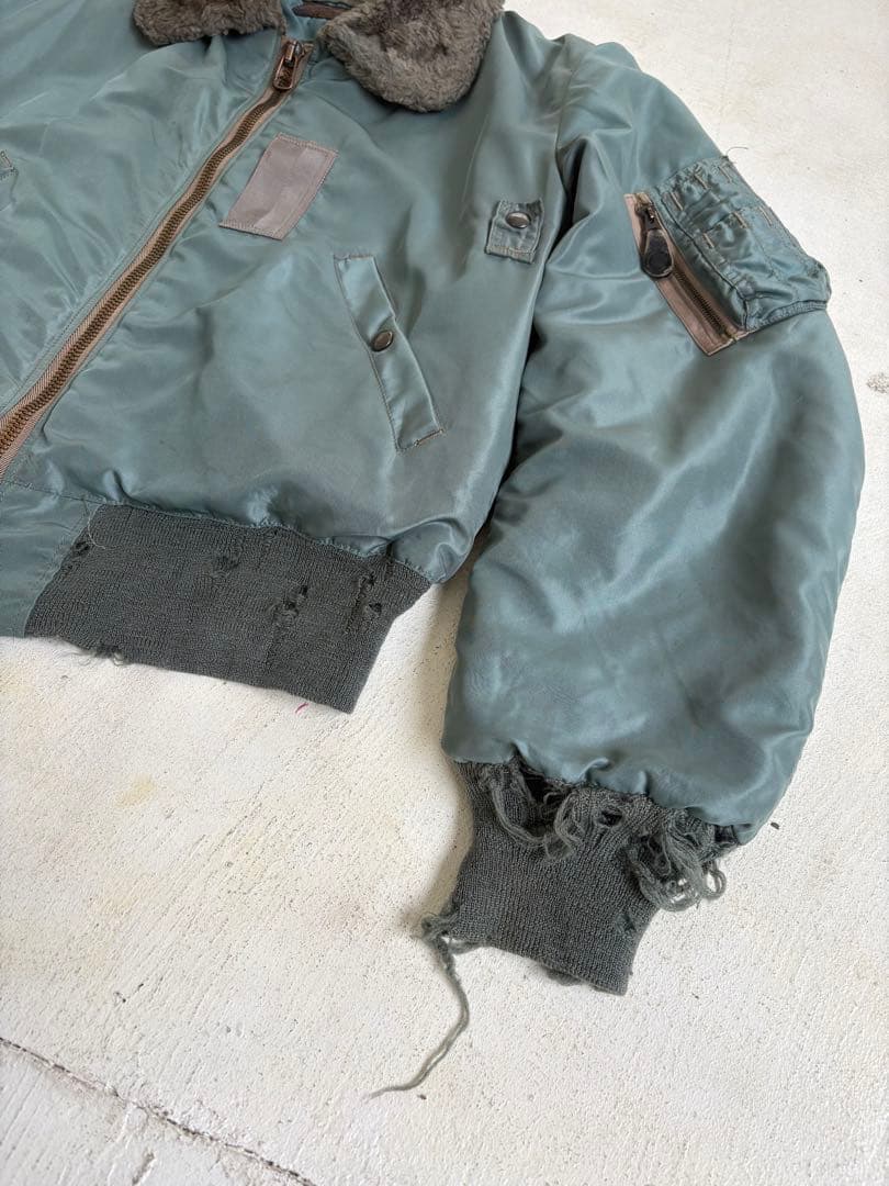 サ*ん様 50s B-15D フライトジャケットUSAF実物 38 MIL-J-