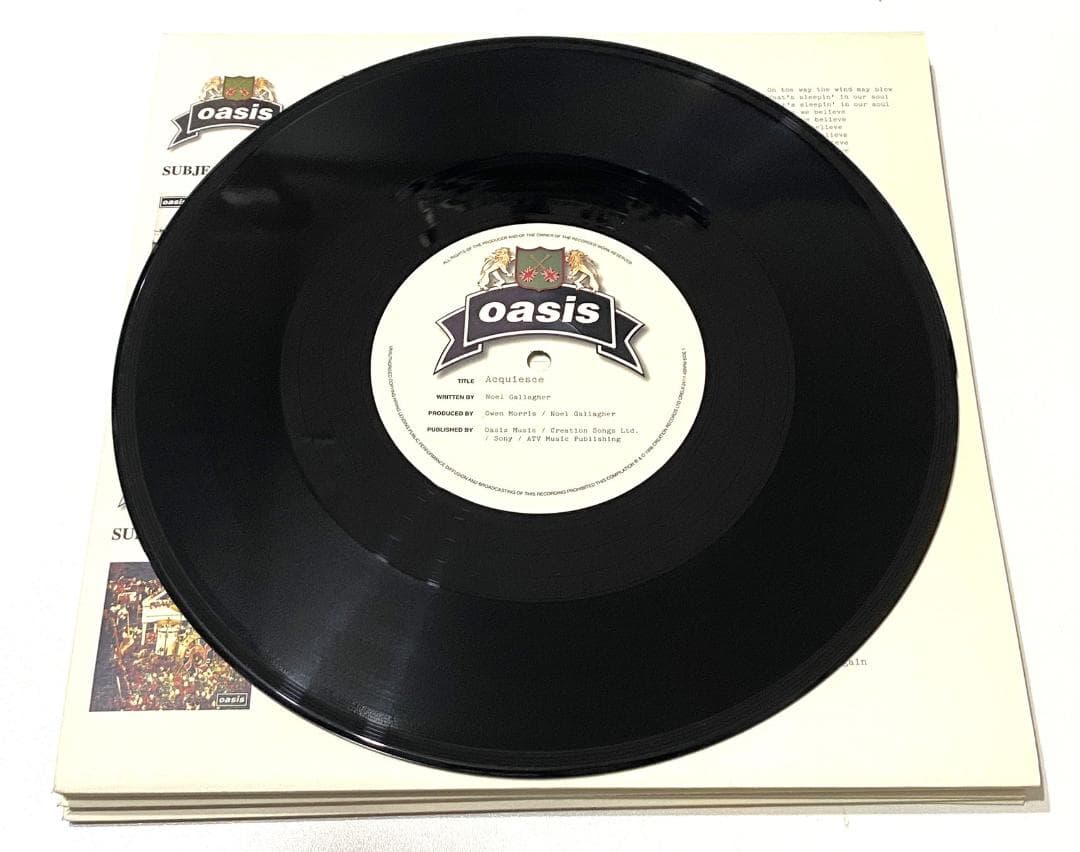 ★OASIS★MASTERPLAN★限定10インチレコードBOXセット
