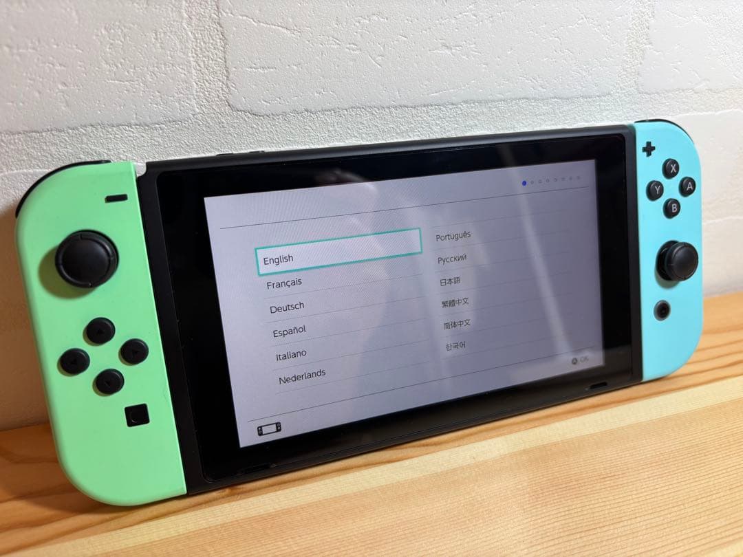 美品　Nintendo Switch どうぶつの森　本体、ジョイコンのみ