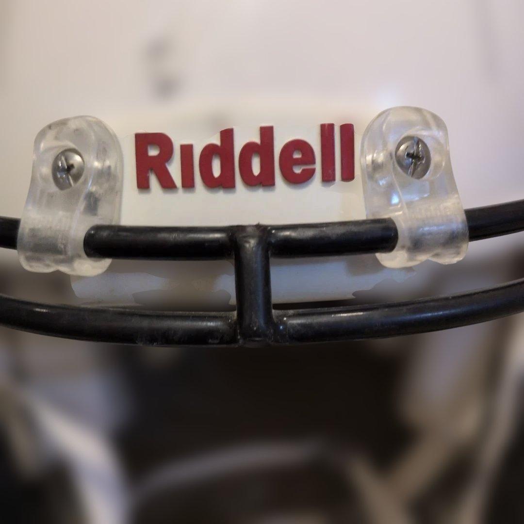 Riddell アメリカンフットボール ヘルメット ホワイト　Lサイズ