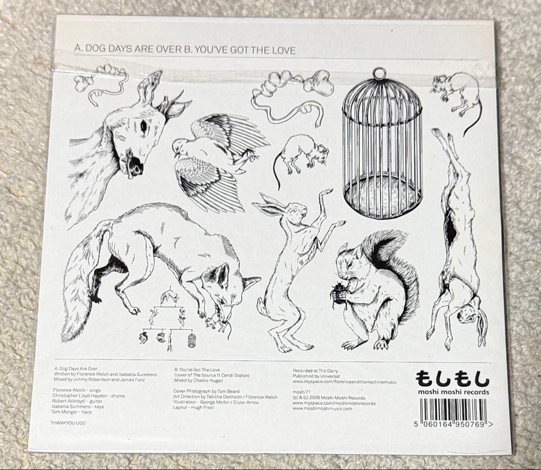 Florence + The Machine Dog Days Are 7インチ