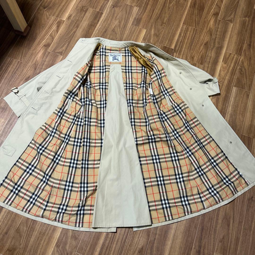 BURBERRYバーバリーベージュ トレンチコート チェック裏地
