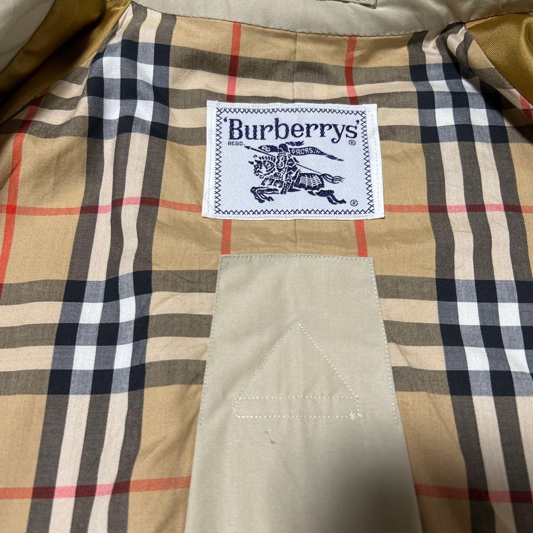 BURBERRYバーバリーベージュ トレンチコート チェック裏地