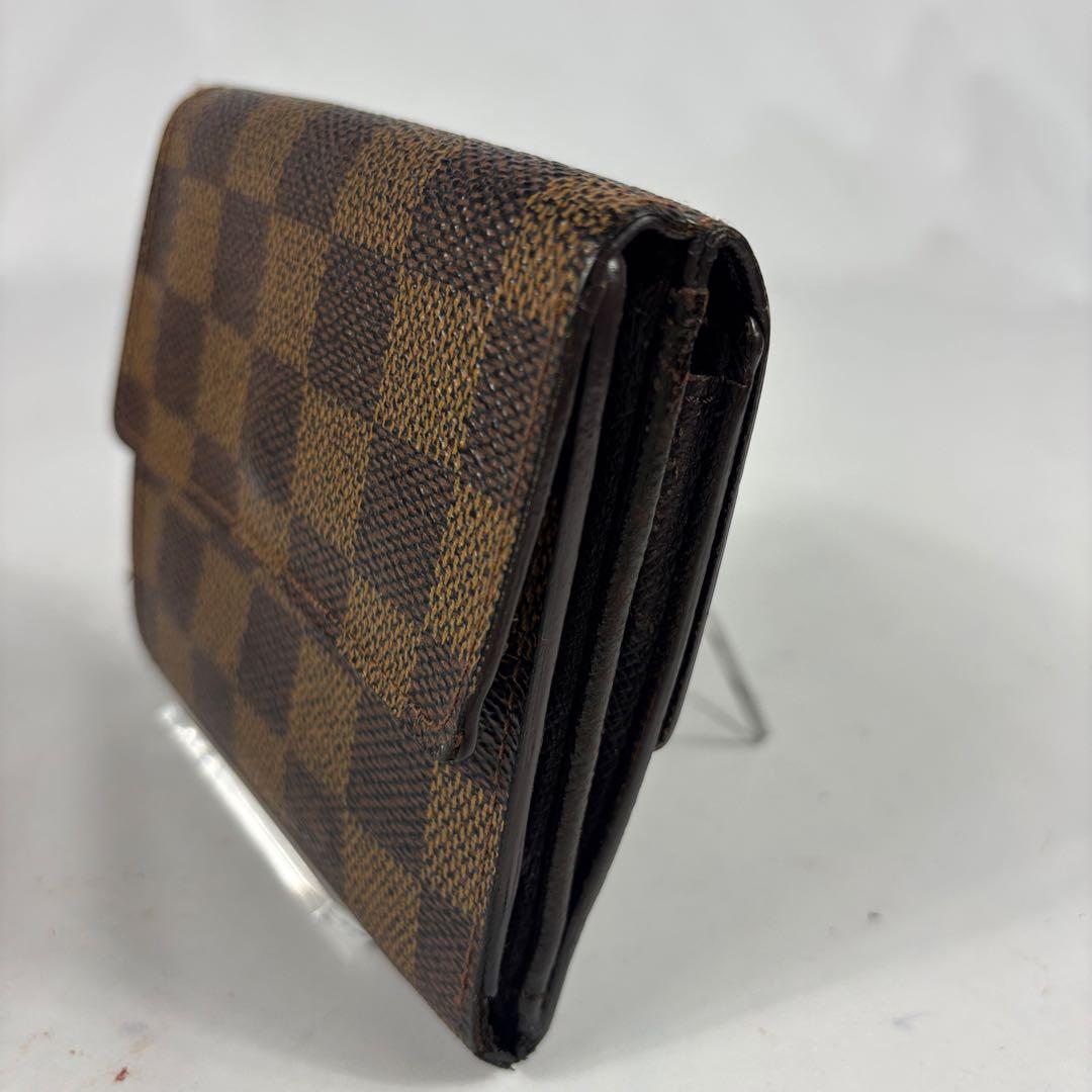 ルイヴィトン ダミエ ポルトモネ ビエ カルトクレディ Wホック 折り財布