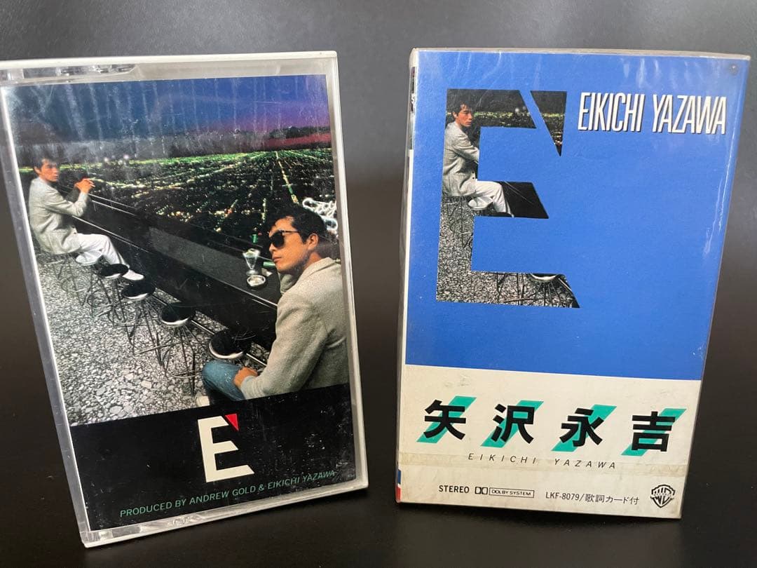 希少レア！ブルージャケット矢沢永吉 ☆《 E' 》 【美品】カセットテープ