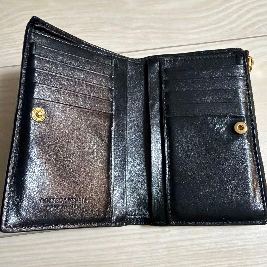 BOTTEGA VENETA カセット ミディアム 二つ折りウォレット