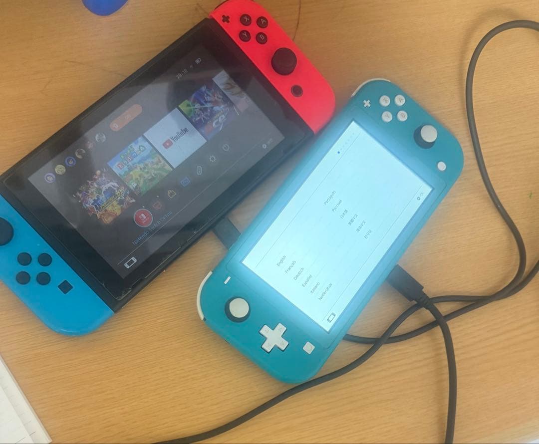 Switch×2 充電機×2ポッ拳×1 これで金貯めてSwitch2を買うんだ！