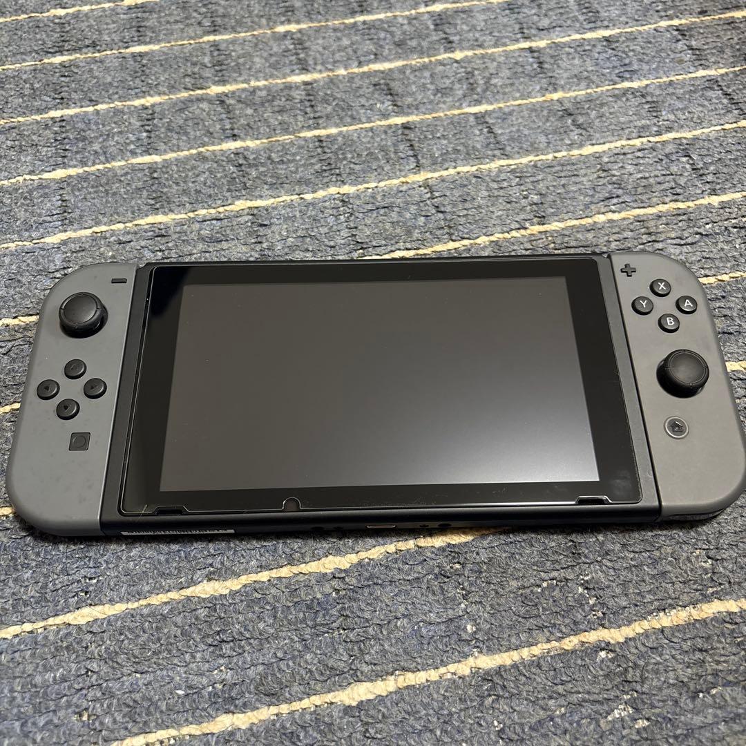 Switch 本体 通常版 グレー 箱なし 付属品あり 動作OK