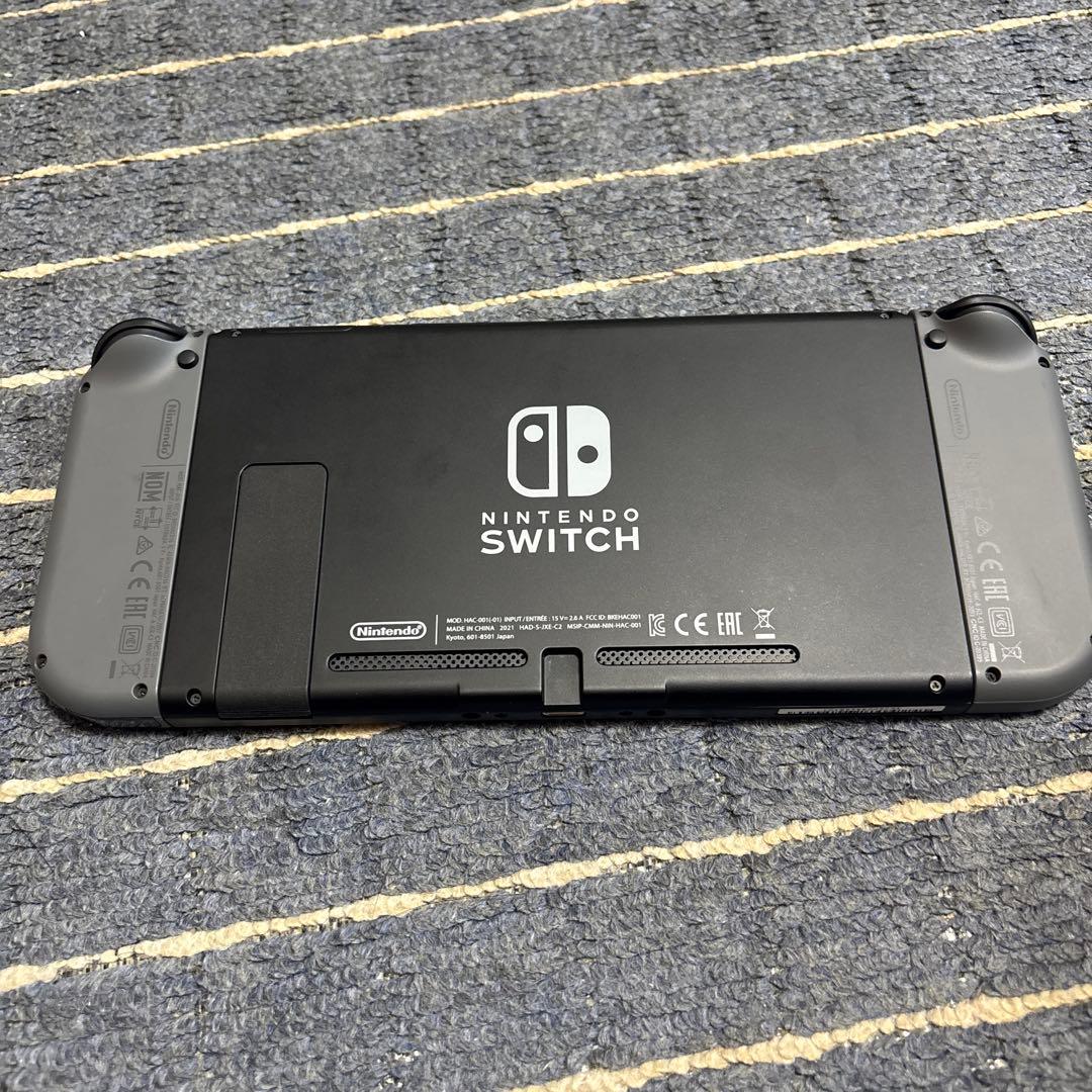 Switch 本体 通常版 グレー 箱なし 付属品あり 動作OK