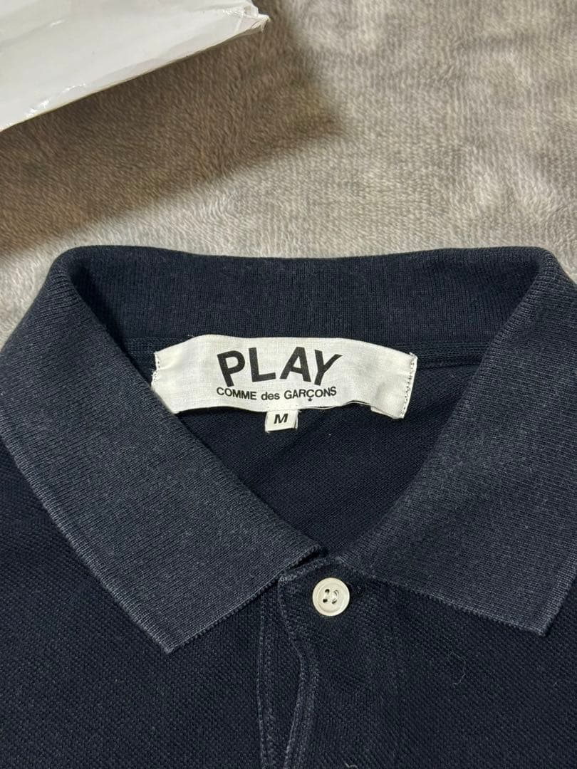 【人気】【正規品】PLAY COMME des GARCONS 半袖 ポロシャツ