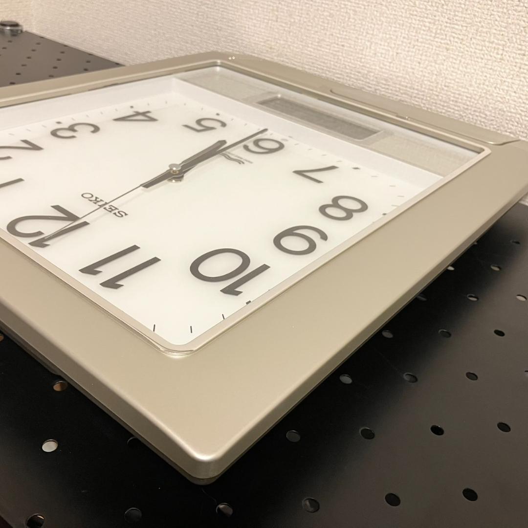 【美品】SEIKO セイコー PT201S 電波時計 プログラムクロック 壁掛け