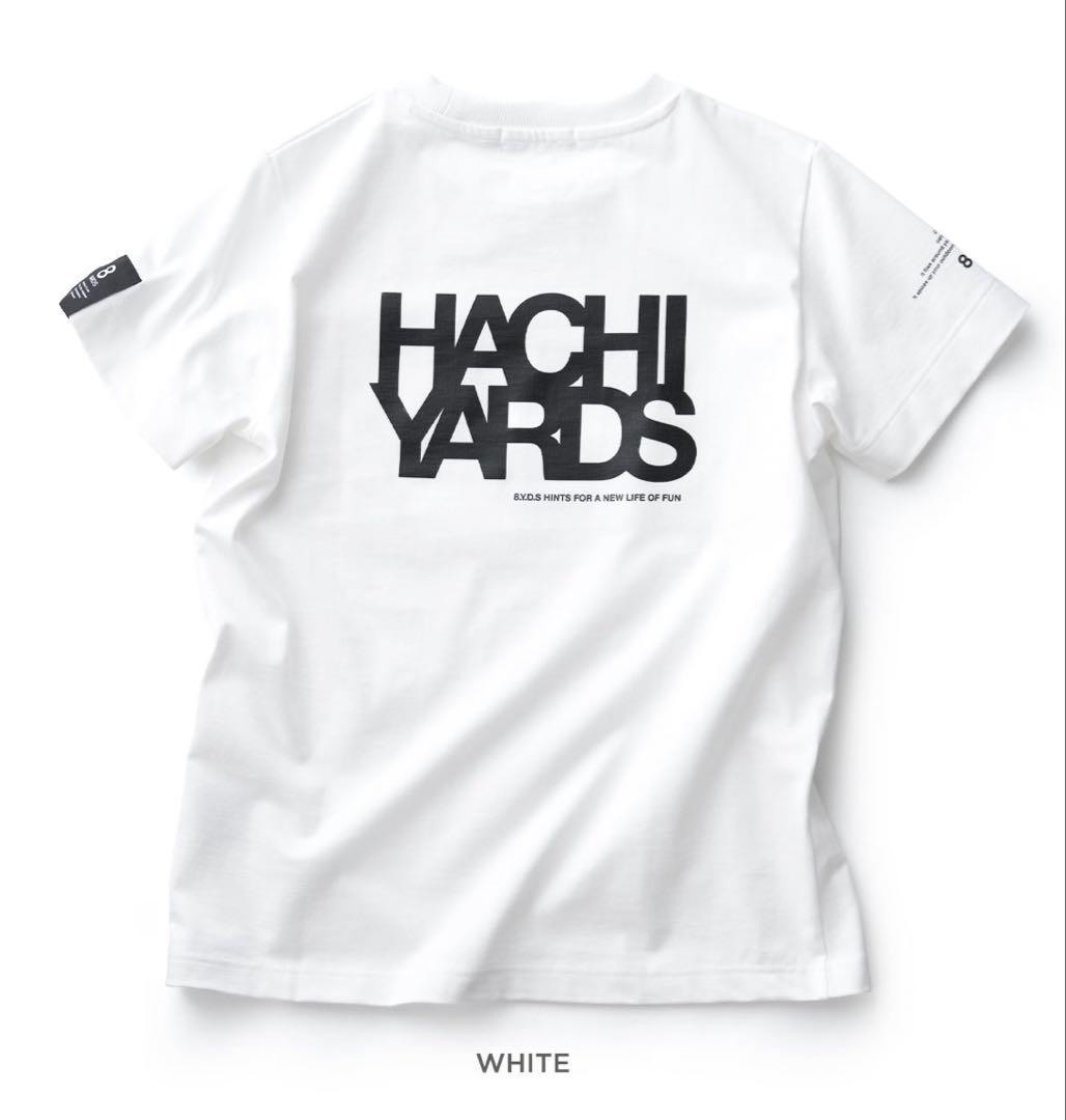 【新品】ハチヤーズ 8T6G02 ホワイト Tシャツ 8YARDS