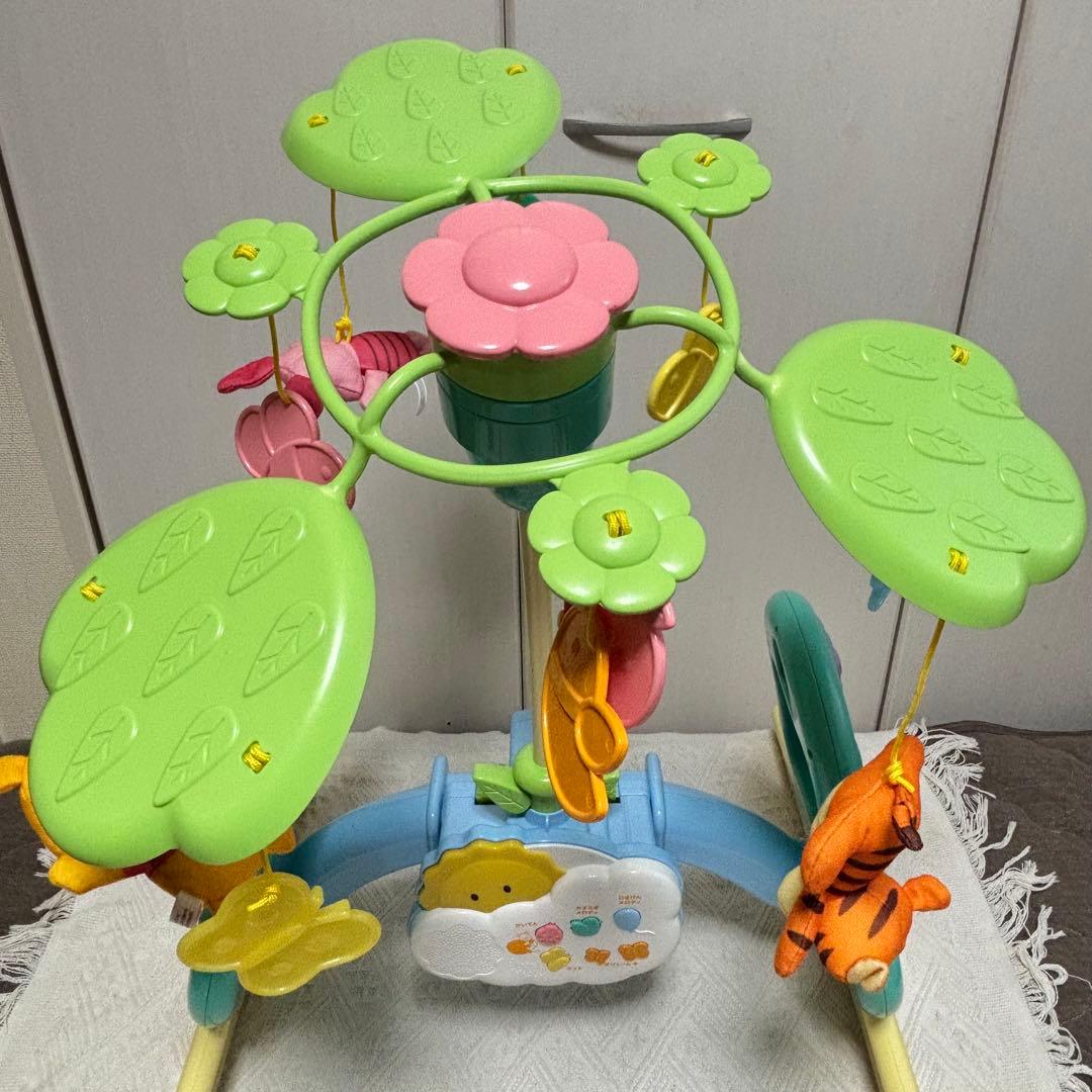 ディズニー くまのプーさん メリー ベビーメリー タカラトミー 動作確認済 美品