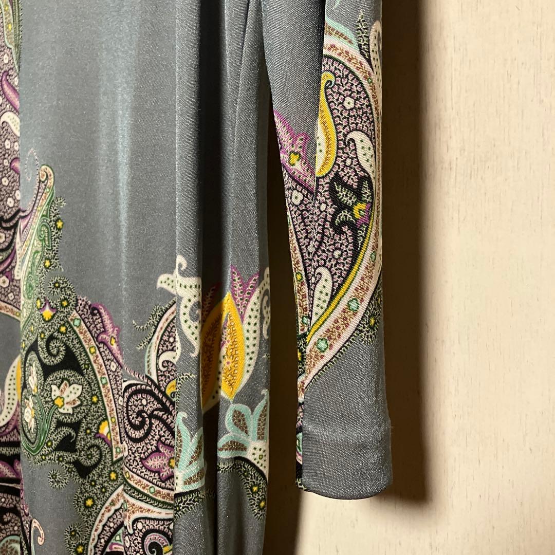 ETRO ペイズリー柄 ワンピース 44