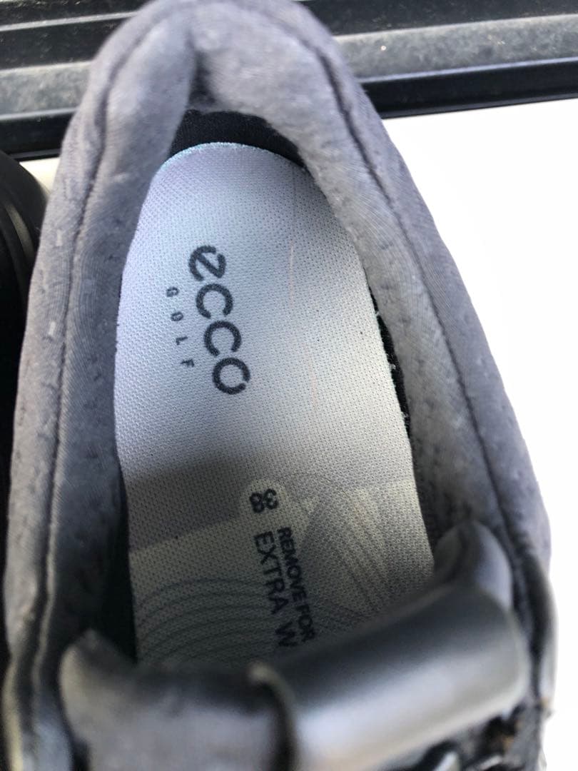 326番超美品ECCO BIOM ゴルフシューズ 38 24.0cmスパイクレス