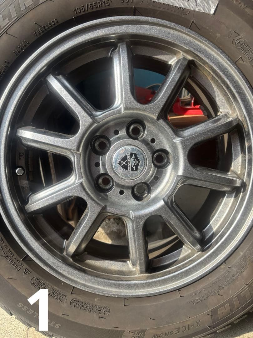 MICHELIN スタッドレスタイヤ 195/65R15 4本セット