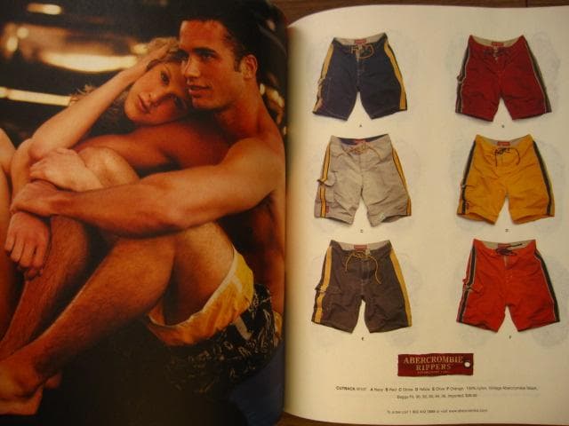 アート・デザイン・音楽 Abercrombie & Fitch SUMMER 2000